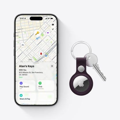 Airtag (2Nd Generation) – 4 Pack Item Trackers, Precision Finding up to 1.5× Range, Key, Wallet & Luggage Finder, One-Tap Setup