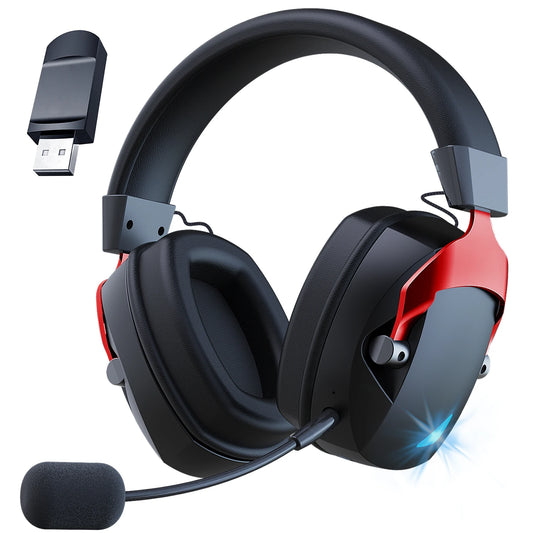 TriMode Wireless Gaming Headset with Noise-Cancelling Mic